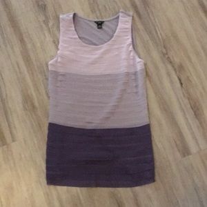 Ann Taylor Petite chiffon tank top size XSP